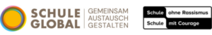 Logo Schule Global und Logo Schule gegen Rassismus